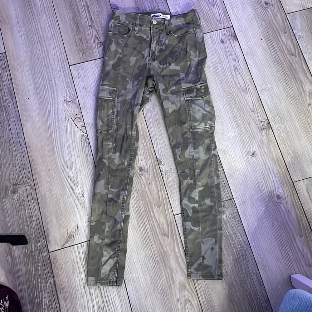 Camo Skinny Jeans